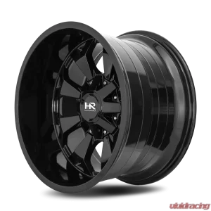 Hardrock Offroad Devastator Aluminum Wheel 22x10 5x127/139.7 -25 87 Gloss Black - Image 3