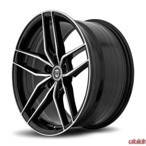 Curva Concepts CFF25 Flow Forged Wheels 20x10 5x120 40mm Gloss Black Machine Face - Image 2