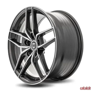 Curva Concepts CFF25 Flow Forged Wheels 18x9.5 5x114.3 35mm Gun Metal Machine Face - Image 2