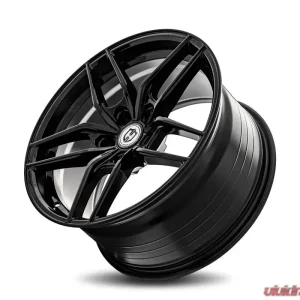 Curva Concepts CFF25 Flow Forged Wheels 18x8.5 5x114.3 35mm Gloss Black - Image 3