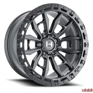 Hostile Crandon Wheel 20x9 6x139 1mm Asphalt - Image 1
