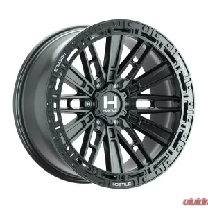 Hostile Mojave Wheel 17x9 5x127 | 5x5 0mm Asphalt Black - Image 1
