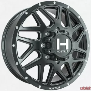 Hostile Sprocket Front Wheel 20x8.25 8x165 123mm Asphalt - Image 1