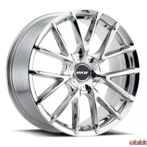 MKW M123 Wheel 22x9 5x115|5x120 18mm Chrome - Image 1