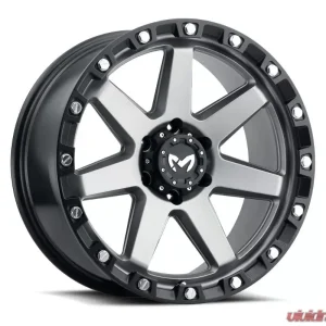 MKW Offroad M203 Wheel 20x9 5x127 | 5x5 1mm Matte Grey - Image 1