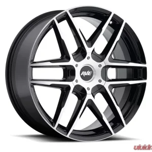 Avenue A613 Wheel 20x8.5 5x110|5x115 40mm Gloss Black Machined - Image 1