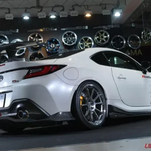 Advan Wheels Advan RZ-DF2 Wheel 19x9.5 5x114.3 29mm Diamond Cut Hyper Platinum Black - Image 3