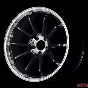 Advan Wheels Advan RZ-DF2 Wheel 19x9.5 5x120 22mm Diamond Cut Racing Titanium Black - Image 1