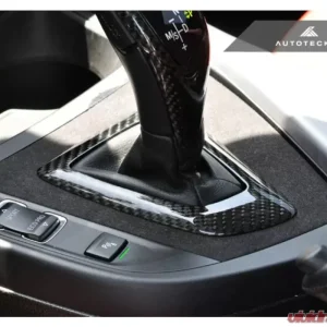 AutoTecknic Carbon Alcantara Shift Console Trim BMW F87 M2 | F20 1-Series | F22 2-Series - Image 2