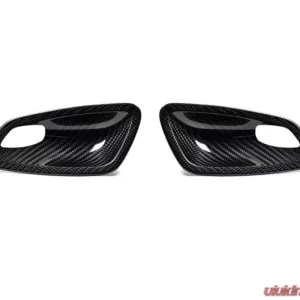 AutoTecknic Dry Carbon Interior Door Handle Trims BMW E82 1M | 1-Series - Image 1