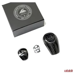 AutoTecknic Carbon Fiber Gear Selector Cover BMW E9X M3 - Image 4