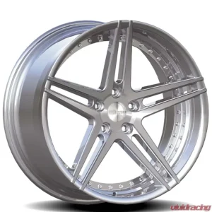 Rennen CSL-3 Wheel 19x9.5 5x114.3 18mm Silver Machined W/ Chrome Bolts - Image 1