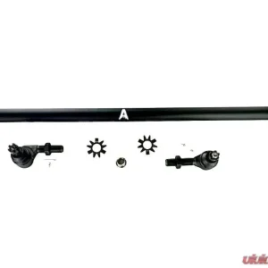 Apex Chassis 1 Ton Drag Link Kit Black Aluminum YesFlip Jeep Wrangler JK 2007-2018 - Image 1