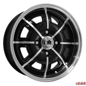 Klassik Rader 914 Version 2 Wheel 17x7 4x130 40mm Gloss Black Machined Face & Full Lip - Image 1
