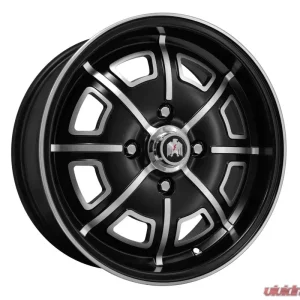 Klassik Rader 914 Version 2 Wheel 17x7 4x130 40mm Satin Black Machined Face, Windows, & Lip Edge - Image 1