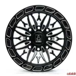 Axe Wheels HYPNOS UTV 7x15 4x137,4x156 110-132 10mm Gloss Black Milled - Image 1