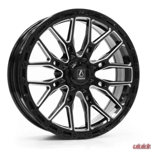 Axe Wheels ATLAS UTV 7x20 4x137|4x156 110-132 10mm Gloss Black Milled - Image 2