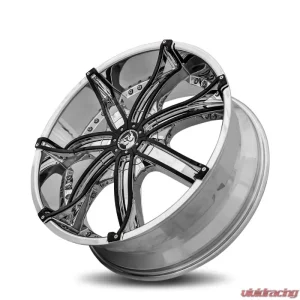 Diablo DNA Wheel 22x8.5 Blank 18 73.1 Chrome - Image 3