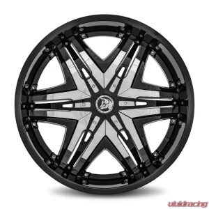 Diablo Elite Wheel 24x10 6x135/139.7 35 87.1 Gloss Black - Image 2