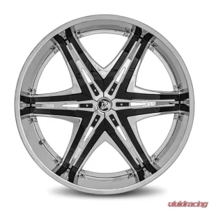 Diablo Elite Wheel 28x10 Blank 30 78.1 Chrome - Image 2