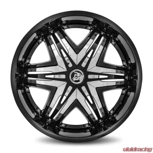 Diablo Elite Wheel 22x8.5 Blank 38 73.1 Gloss Black - Image 2