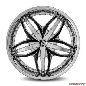 Diablo Angel Wheel 20x8.5 Blank 35 73.1 Chrome - Image 2