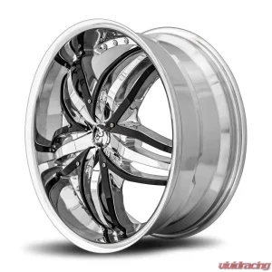 Diablo Angel Wheel 20x8.5 Blank 35 73.1 Chrome - Image 3