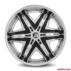 Diablo Elite Wheel 24x10 Blank 12 78.1 Chrome - Image 2