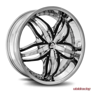 Diablo Angel Wheel 20x8.5 5x112/114.3 35 73.1 Chrome - Image 1