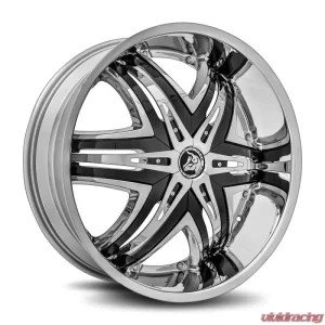 Diablo Elite Wheel 22x8.5 Blank 38 73.1 Chrome - Image 1