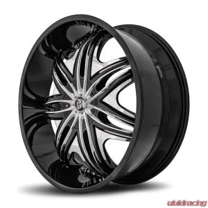 Diablo Morpheus Wheel 24x10 Blank 12 73.1 Gloss Black - Image 3
