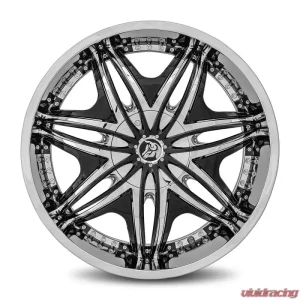 Diablo Morpheus Wheel 22x9.5 Blank 35 73.1 Chrome - Image 2