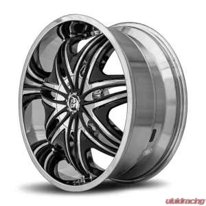 Diablo Morpheus Wheel 22x9.5 Blank 35 73.1 Chrome - Image 3