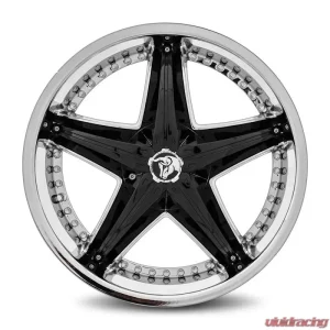Diablo Reflection X Wheel 20x8.5 Blank 20 73.1 Chrome - Image 2