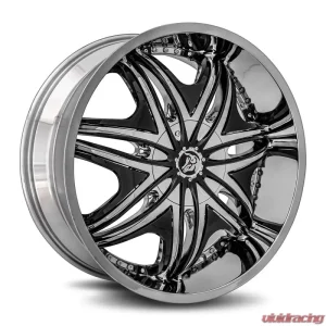 Diablo Morpheus Wheel 22x9.5 Blank 13 73.1 Chrome - Image 1