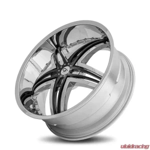 Diablo Blitz Wheel 24x10 Blank 35 78.1 Chrome - Image 4