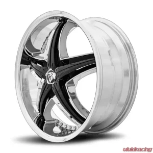 Diablo Reflection X Wheel 20x8.5 Blank 35 73.1 Chrome - Image 3