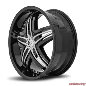 Diablo Blitz Wheel 22x8.5 Blank 38 73.1 Gloss Black - Image 1