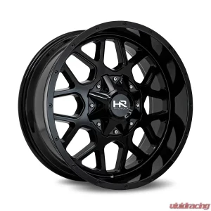 Hardrock Offroad Gunner Wheel 20x9 5x150 | 5x139.7 | 5x5.5 0 110.3 Gloss Black - Image 1
