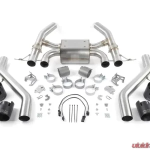 Dinan Stainless Steel Valved Axle-Back Exhaust w/ Black Tips BMW M2 G87 2023-2025 - Image 1