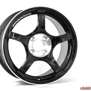 Advan TC-4 Special Edition Wheel 18x9.5 5x120 45mm Racing Gloss Black & Diamond Cut - Image 4