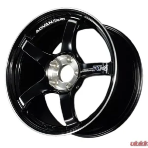 Advan TC-4 Special Edition Wheel 18x10.5 5x114.3 15mm Racing Gloss Black & Diamond Cut - Image 1