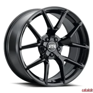 RTR Tech 5 Wheel 19x10.5 5x4.5 45mm Gloss Black Ford Mustang V6 | EcoBoost | GT | Shelby GT350 2005-2022 - Image 1