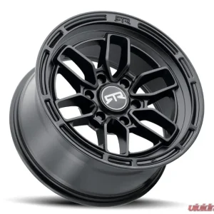 RTR EVO 6 Wheel 17x9 6x135 18mm Satin Black Ford F-150 2015-2023 - Image 3