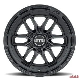 RTR EVO 6 Wheel 18x9 6x139.7 0mm Satin Black Ford Bronco | Ranger 2019+ - Image 2