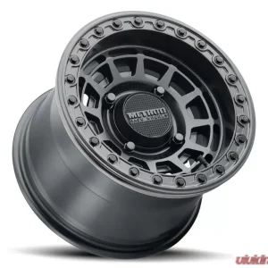Method Race Wheels MR415 Beadlock 15x7 4x156 38mm Matte Black - Gloss Black Ring - Image 3