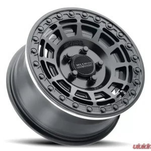 Method Race Wheels MR415 Beadlock 15x10 5x4.5 25mm Matte Black - Gloss Black Ring - Image 2