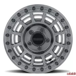 Method Race Wheels MR415 Beadlock 15x10 5x4.5 25mm Graphite - Gloss Graphite Ring - Image 2