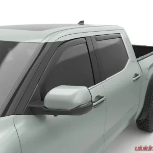 EGR Matte Black Front | Rear Set In-Channel Window Visors Toyota Tundra 2022-2024 - Image 1