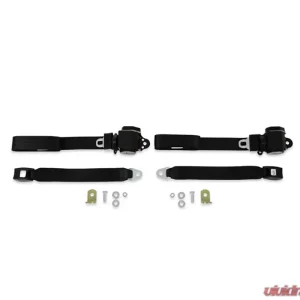 Brothers Trucks Blue 3 Point Bench Seat Belt Kit Chevrolet | GMC C10 1973-1987 - Image 1